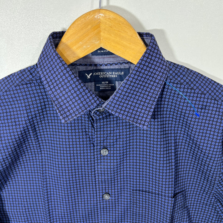 AMERICAN EAGLE SLIM FIT CASUAL COTTON SHIRT