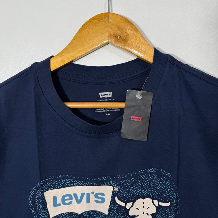 LEVIS COTTON TSHIRT BRAND NEW BLUE COLOUR