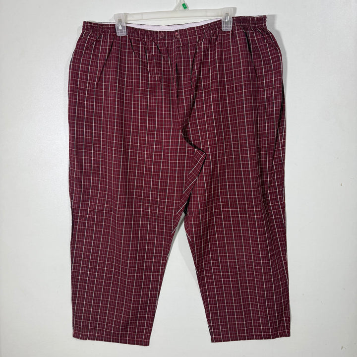 DAVID JOHN COTTON CHECKERED NIGHT SUIT