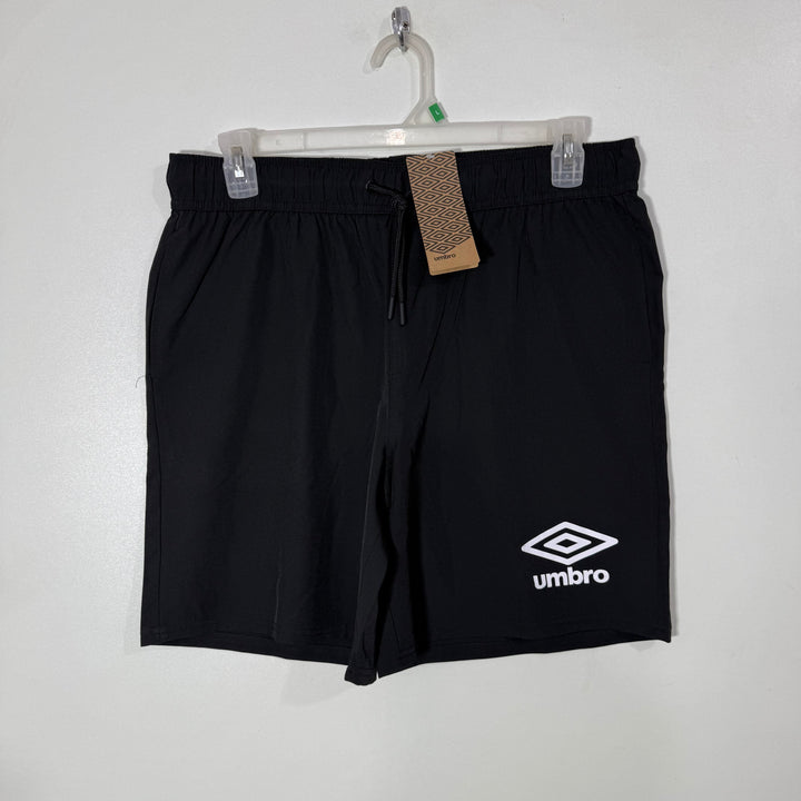 UMBRO PARACHUTE SHORT BRAND NEW BLACK COLOUR WITH STRETCH