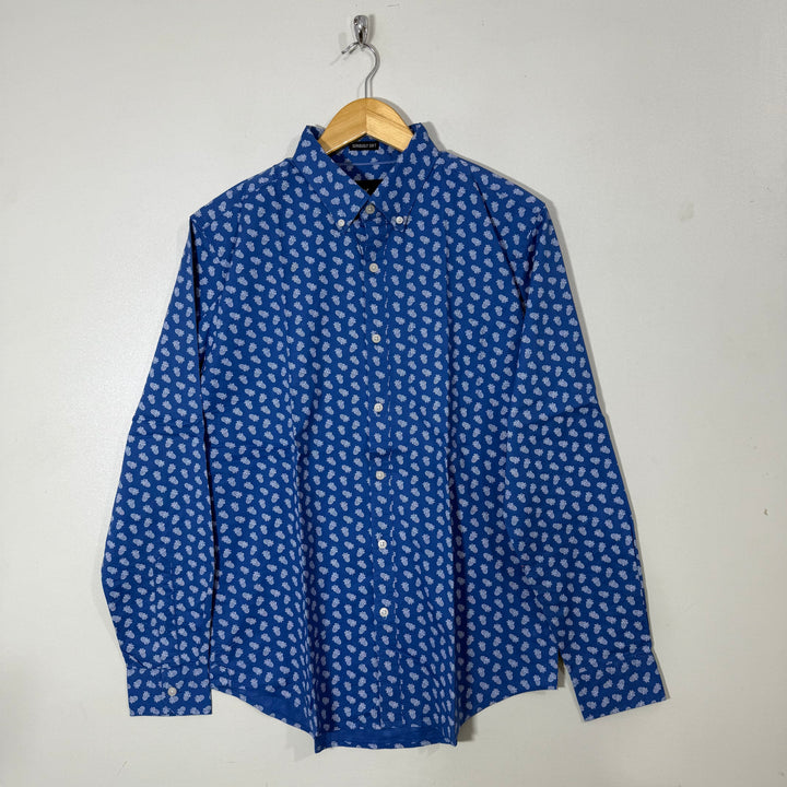 AMERICAN EAGLE SERIOUSLY SOFT BUTTON DOWN CASUAL COTTON SHIRT