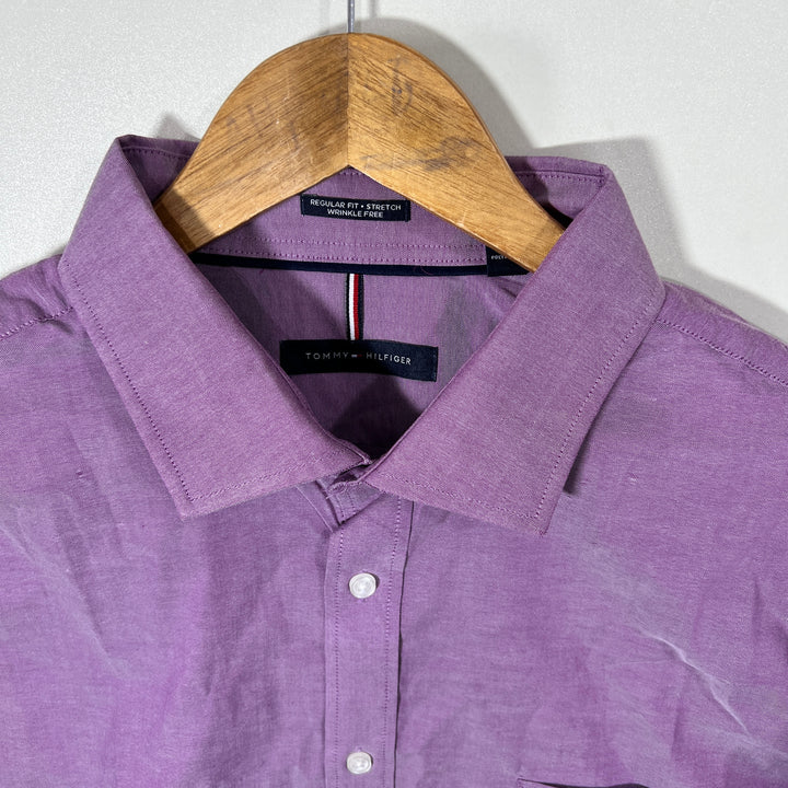 TOMMY HILFIGER REGULAR FIT SHIRT WITH STRETCH
