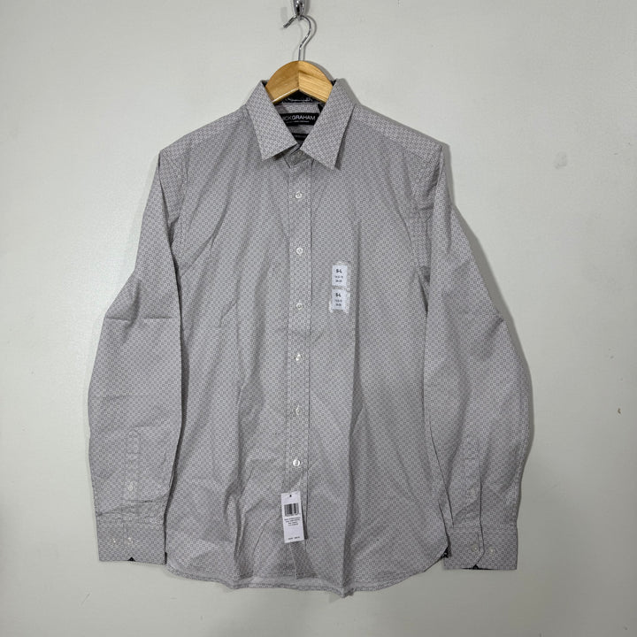 NICK GRAHAM MOSERN FIT SEMI FORMAL COTTON SHIRT BRAND NEW WITH STRETCH