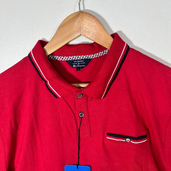 BEN SHERMAN COTTON POLO TSHIRT BRAND NEW