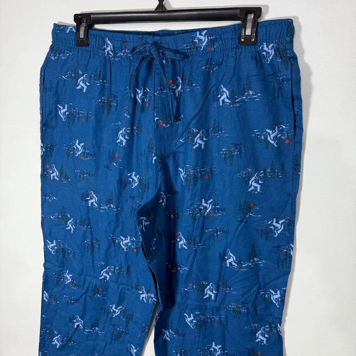 SONOMA FLANNEL COTTON TROUSER BLUE COLOUR