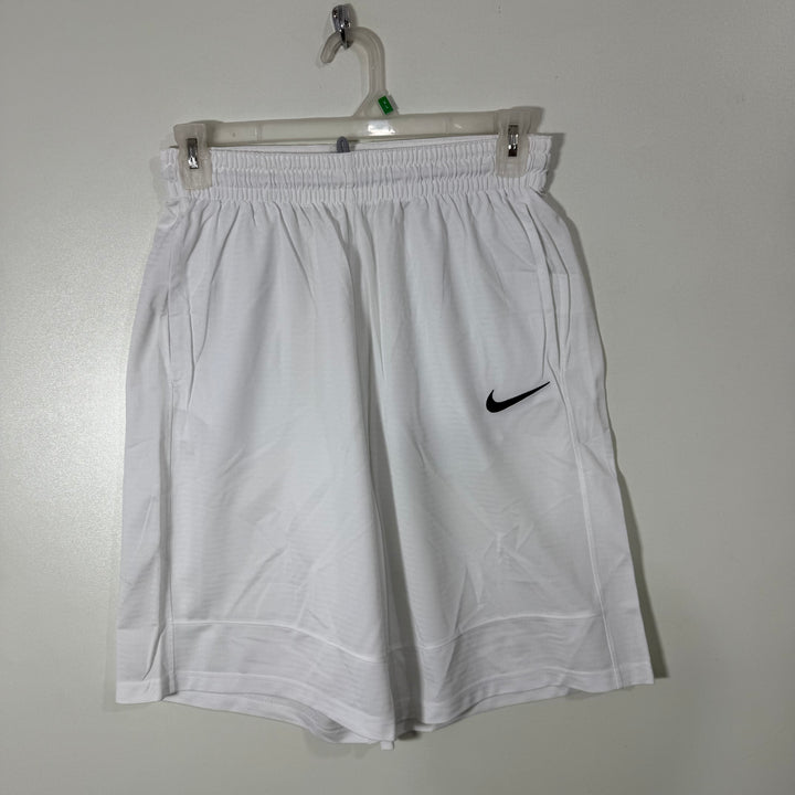 NIKE DRI FIT LONG LENGHT SPORT SHORT WHITE COLOUR