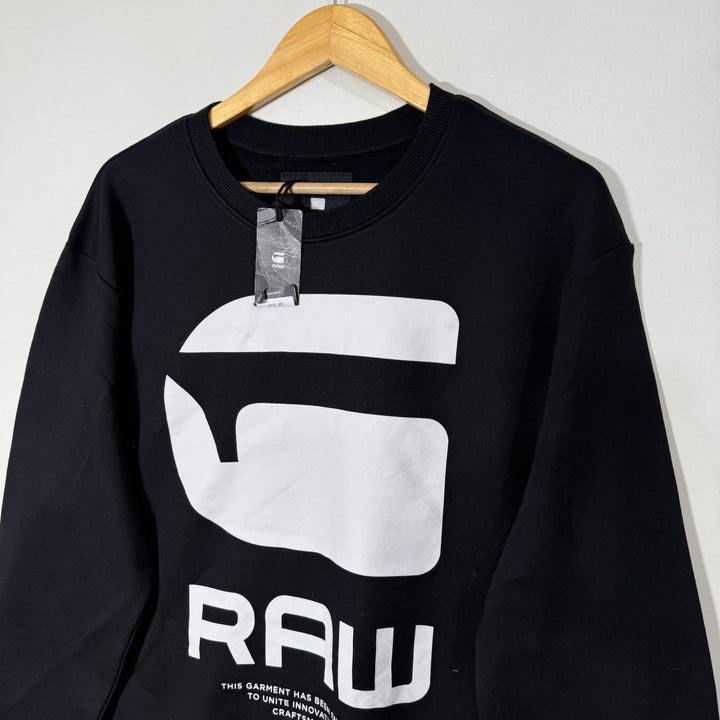 G STAR RAW SWEATSHIRT BRAND NEW BLACK COLOUR