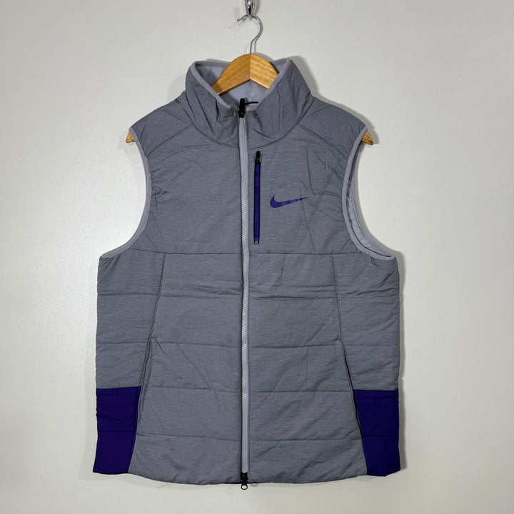 NIKE SLEEVES LESS JACKET GREY COLOUR
