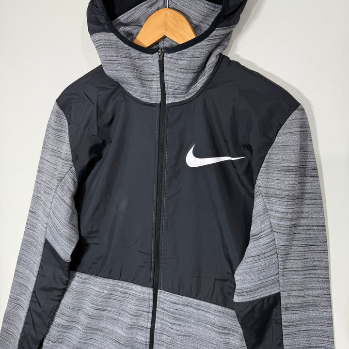 NIKE BASKETBALL SPORT JACKET INNER FLEECE WITH HOOD
