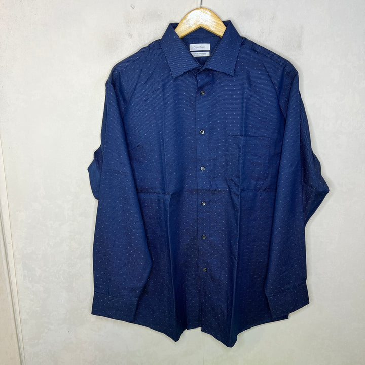 CALVIN KLEIN REGULAR FIT SEMI FORMAL COTTON SHIRT