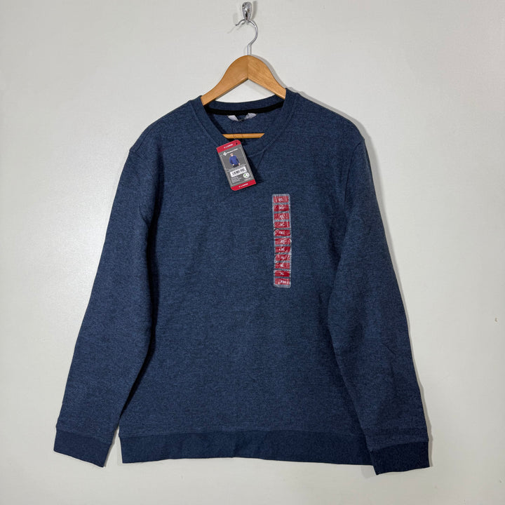MEMBERS MARK SOFTNESS MACHINE WASHABLE SWEATSHIRT BRAND NEW BLUE COLOUR