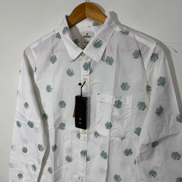 WROGN PRINTED CASUAL COTTON SHIRT BRAND NEW