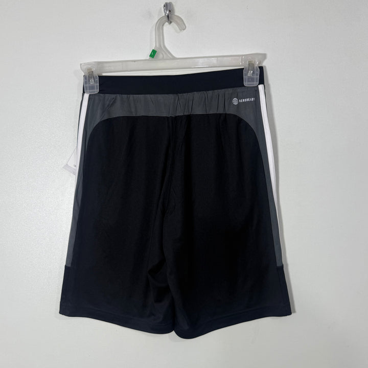 ADIDAS AEROREADY SPORT SHORT BRAND NEW WITH SIDE ZIP POCKETS BLACK COLOUR