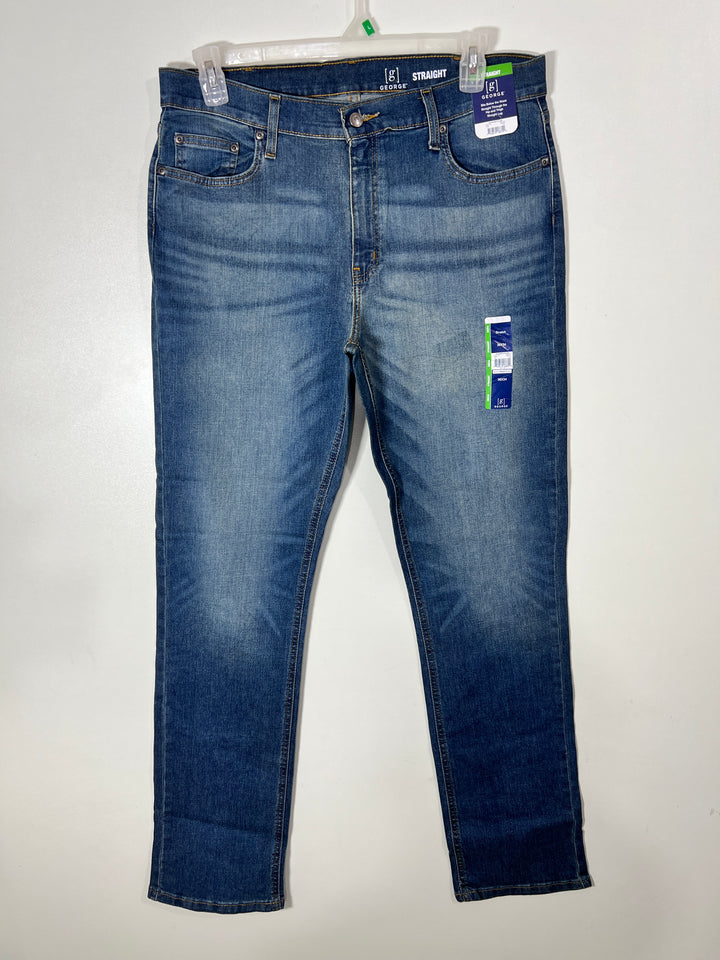 GEORGE STRAIGHT FIT DENIM PANT BRAND NEW WITH STRETCH