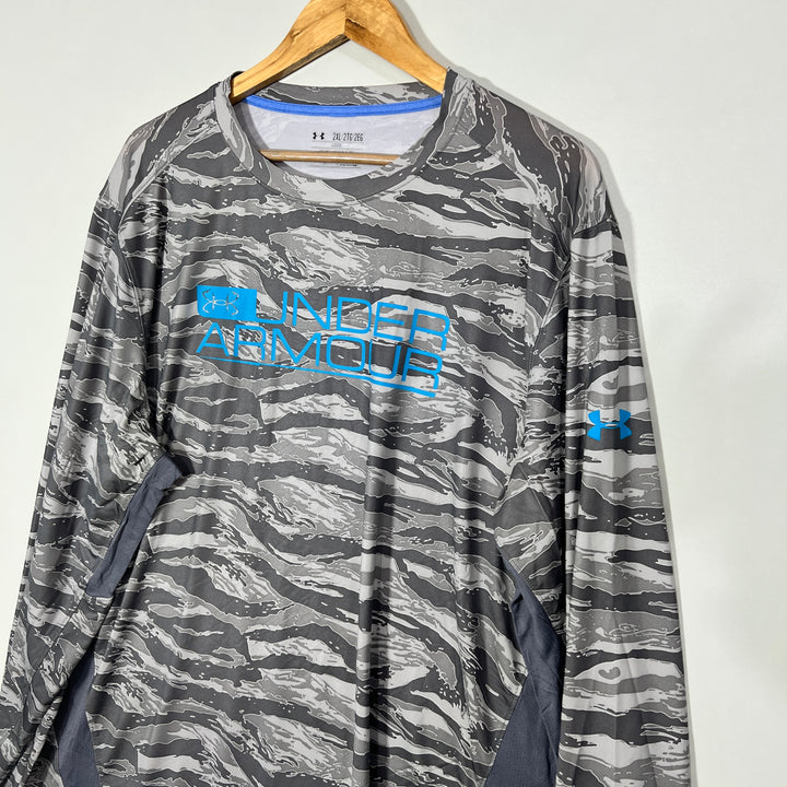 UNDER ARMOUR HEATGEAR CAMOUFLAGE LONG SLEEVES SPORT TSHIRT