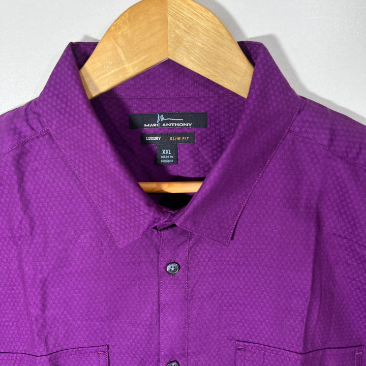 MARC ANTHONY DOUBLE POCKETS CASUAL COTTON SHIRT BRAND NEW