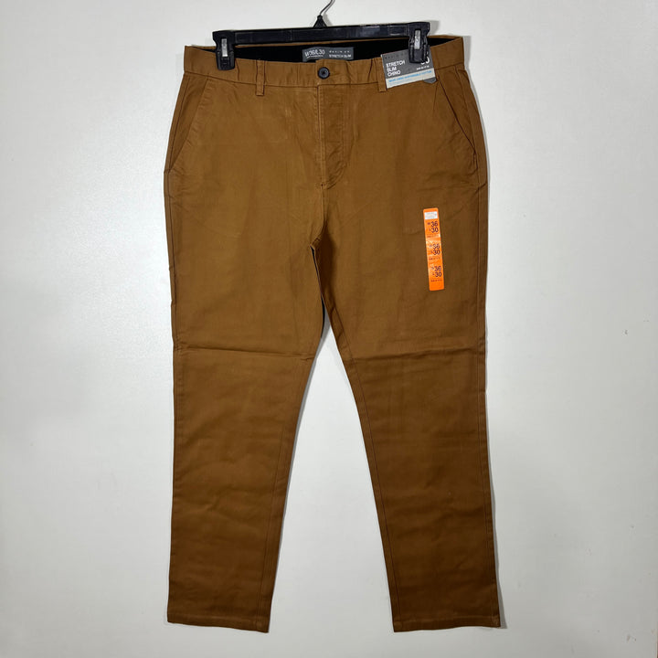 DENIM & CO COTTON CHINO PANT BRAND NEW
