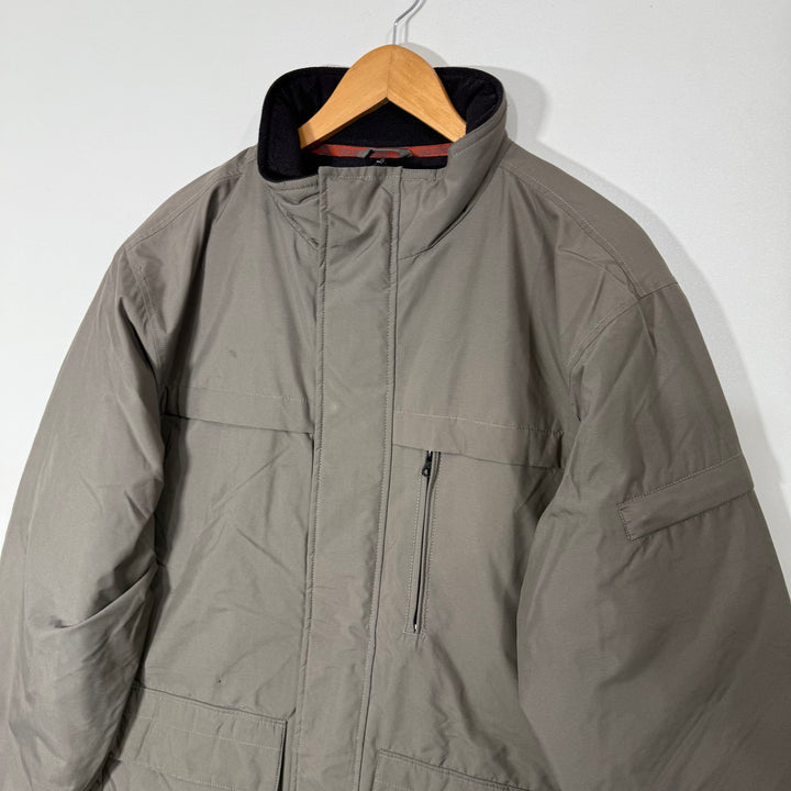 NO EXCUSE SOFT SHELL WINDBREAKER JACKET INNER FLEECE