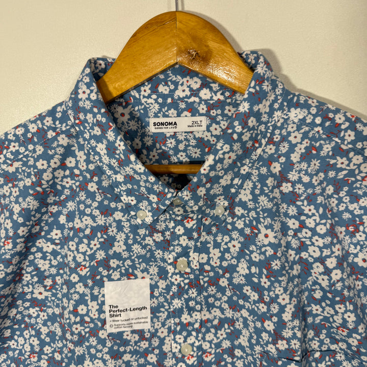 SONOMA HALF SLEEVES SHIRT BRAND NEW WITH STRETCH
