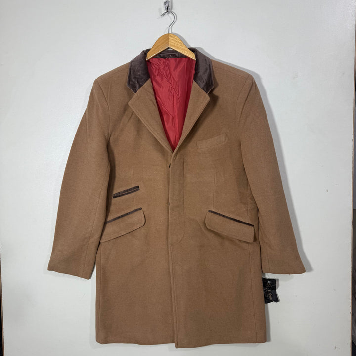 DE LA CRÈME WOOL & CASHMERE LONG COAT MADE IN ENGLAND BRAND NEW