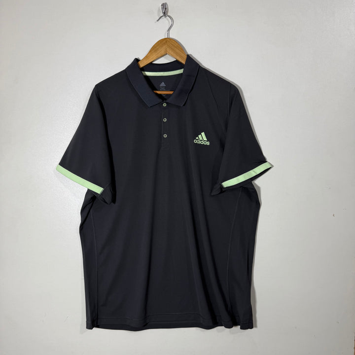 ADIDAS CLIMALITE SPORT POLO TSHIRT GREY COLOUR