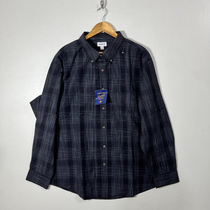 HAGGAR BUTTON DOWN SHIRT BRAND NEW