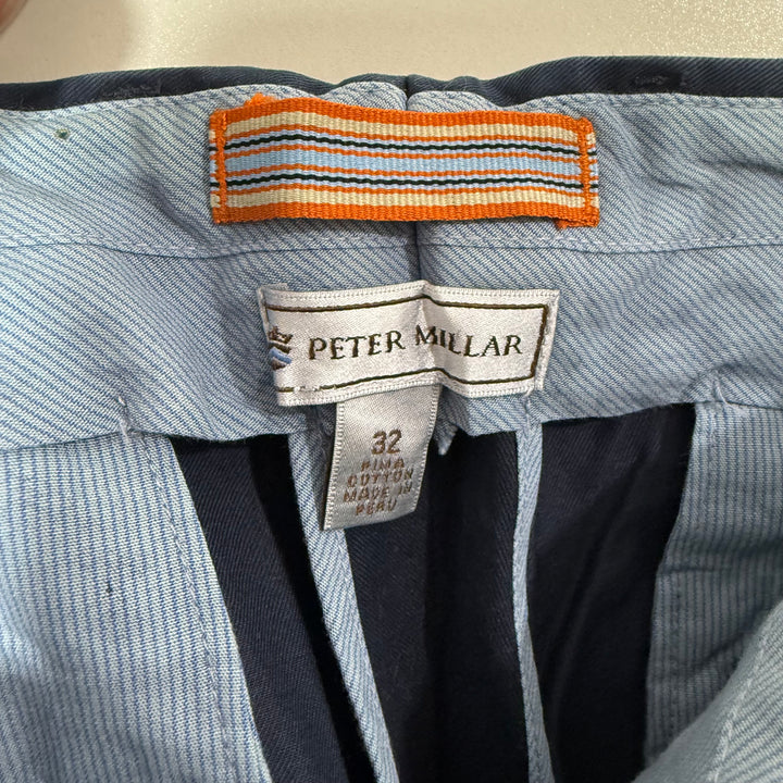 PETER MILLAR COTTON CHINO SHORT BRAND NEW BLUE COLOUR