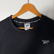 REEBOK SWEATSHIRT BRAND NEW INNER FLEECE BLACK COLOUR
