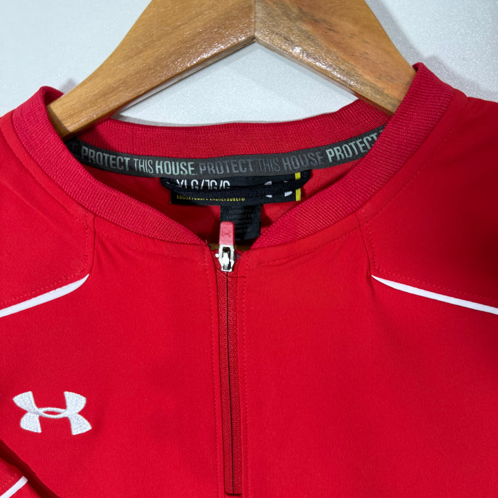 UNDER ARMOUR HLAF ZIP SPORT TSHIRT