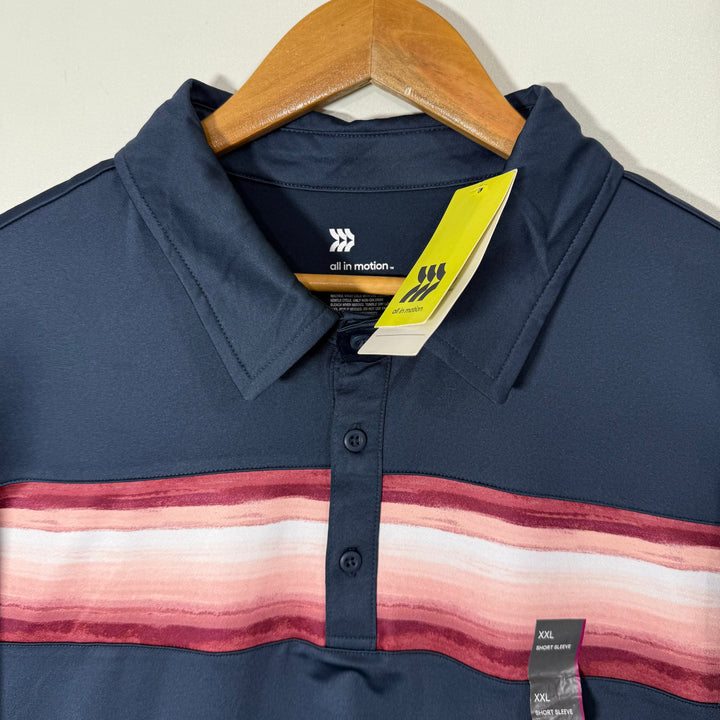 ALL IN MOTION SPORT POLO TSHIRT BRAND NEW