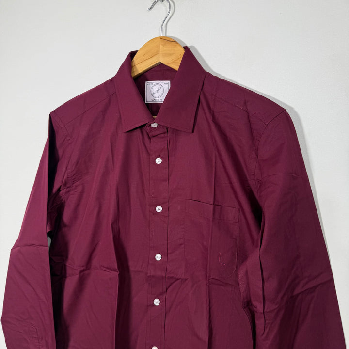 BESPOKE CLASSIC FIT COTTON FORMAL SHIRT