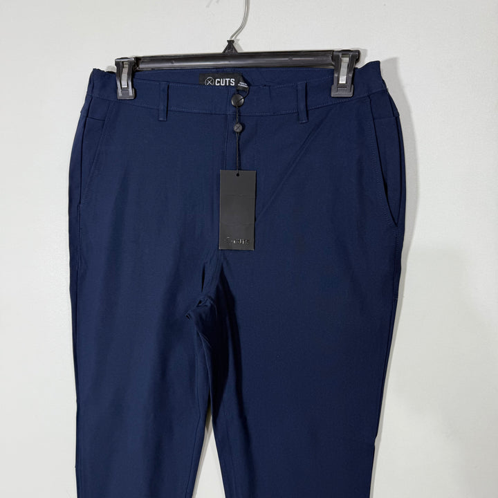 CUTS SLIM FIT PERFORMANCE JOGGER PANT BRAND NEW WITH STRETCH BLUE COLOUR
