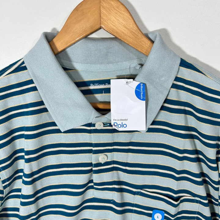 BRILLIANT BASIC COTTON POLO TSHIRT BRAND NEW