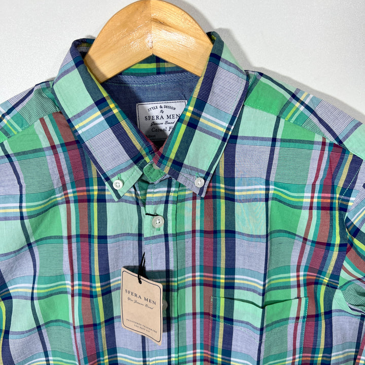 SFERA MAN BUTTON DOWN CASUAL COTTON SHIRT