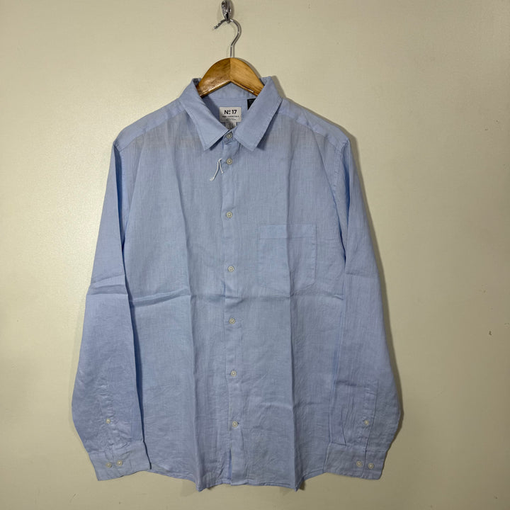 NO 17 H&M REGULAR FIT LINEN SHIRT (32)