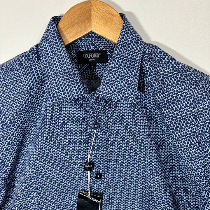 OXFORD URBAN COLLECTION PRINTED COTTON SHIRT BRAND NEW