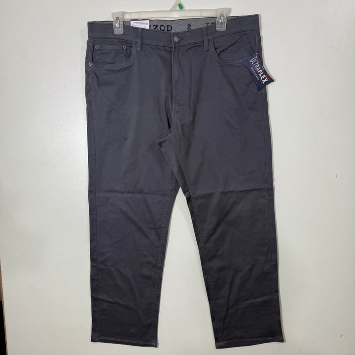 IZOD ULTRAFLEX WAISTBAND JEANS COMFORT STRETCH COTTON JEANS BRAND NEW GREY COLOUR