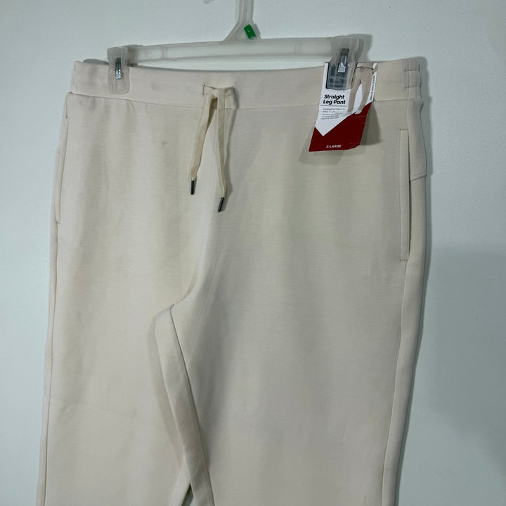 MEMBERS MARK STRAIGHT FIT MOISTURE WICKING MACHINE WASHABLE SANDWASHED FABRIC FOR ADDED SOFTNESS TROUSER BRAND NEW