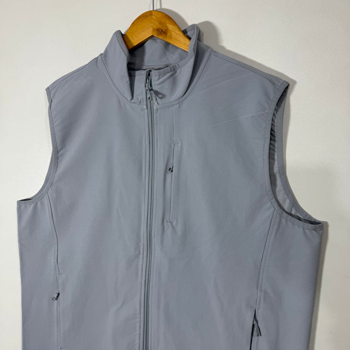 32HEAT WINDBREAKER PERFORMANCE SLEEVES LESS JACKET GREY COLOUR