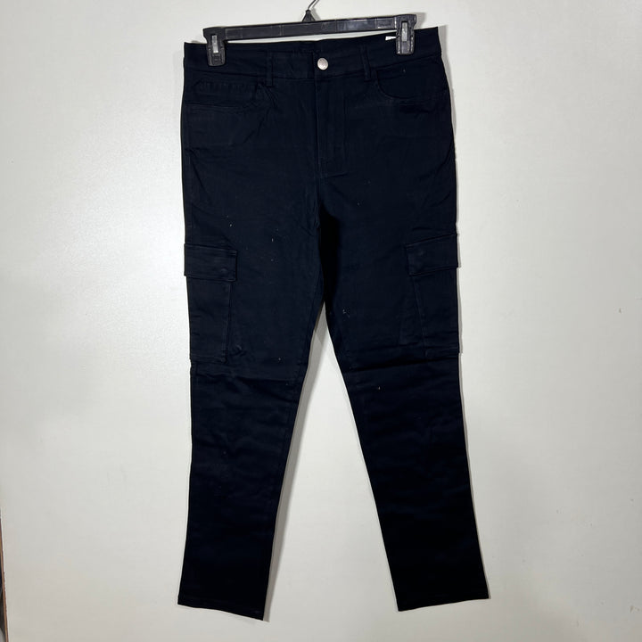 DEFROST SLIM FIT CARGO COTTON CHINO PANT WITH STRETCH
