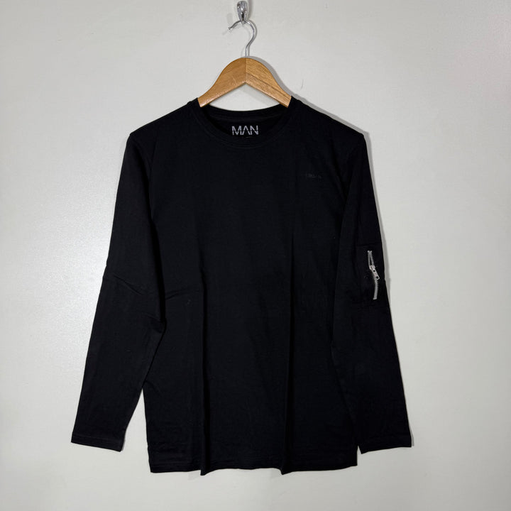 BOOHOOMAN LONG SLEEVES COTTON TSHIRT BRAND NEW