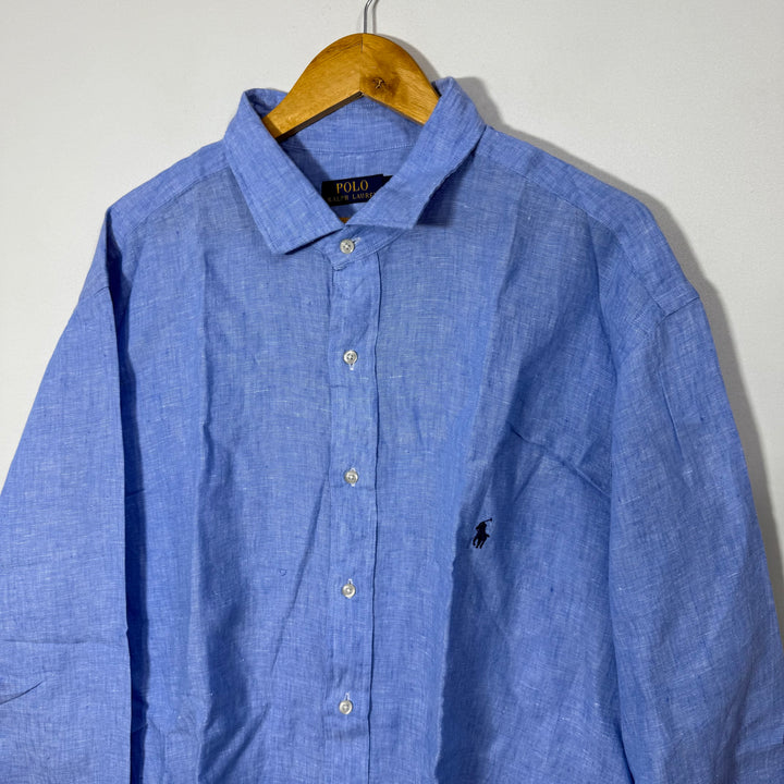 RALPH LAUREN POLO LINEN SHIRT BRAND NEW