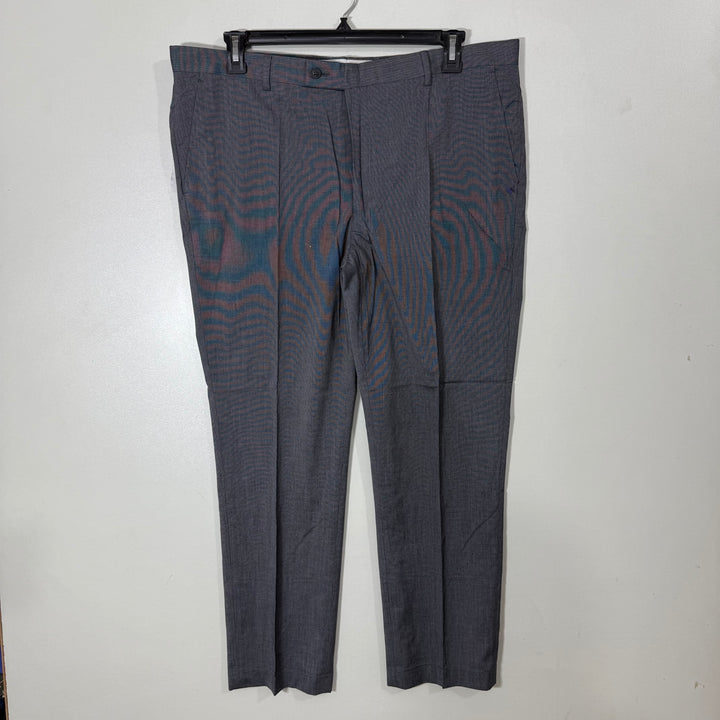 GIOVANI SLIM FIT TEXTURED DRESS PANT BRAND NEW GREY COLOUR WITHOUT STRETCH