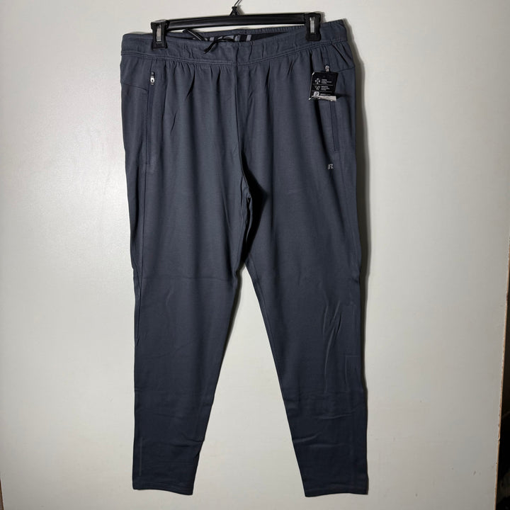 RUSSELL SPORT TROUSER BRAND NEW WITH STRETCH WITH SIDE ZIP POCKETS BRAND NEW GREY COLOUR