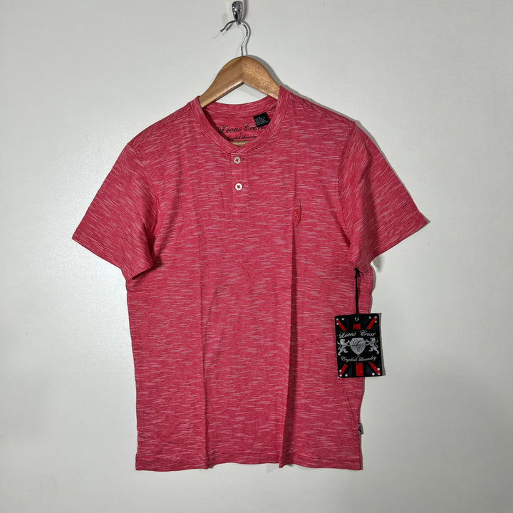 LIONS CREST HEN LEY COLLAR COTTON TSHIRT BRAND NEW