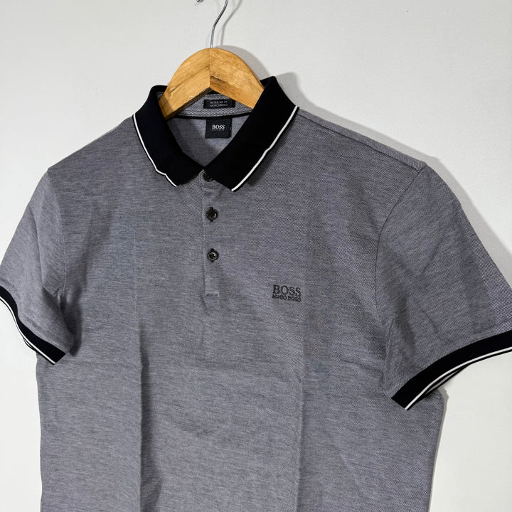 HUGO BOSS REGULAR FIT COTTON POLO TSHIRT