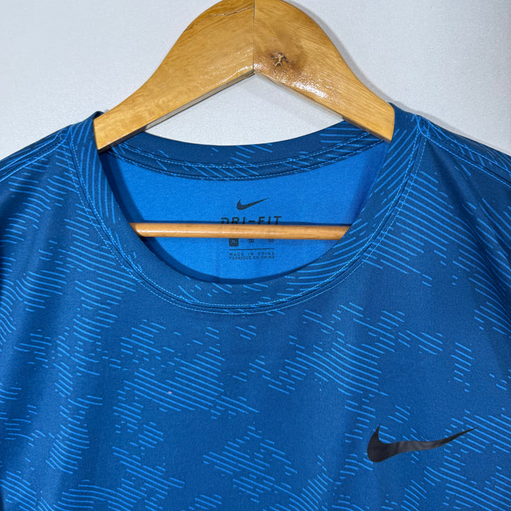 NIKE DRI FIT PRINTED SPORT TSHIRT