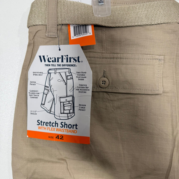 WEARFIRST CARGO COTTON SHORT BRAND NEW WITH STRETCH