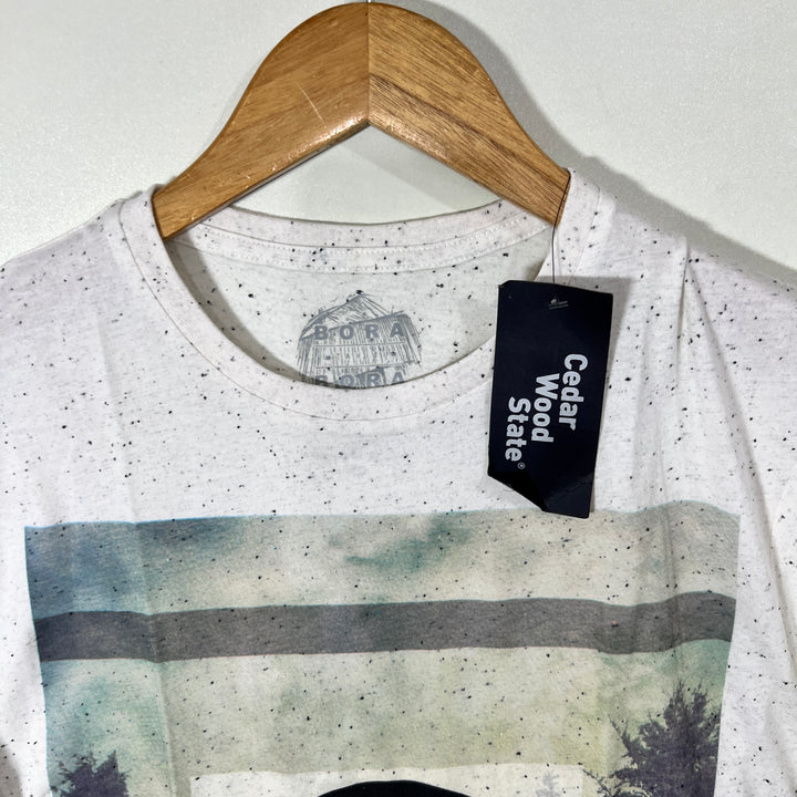 CEDAR WOOD STATE COTTON TSHIRT BRAND NEW