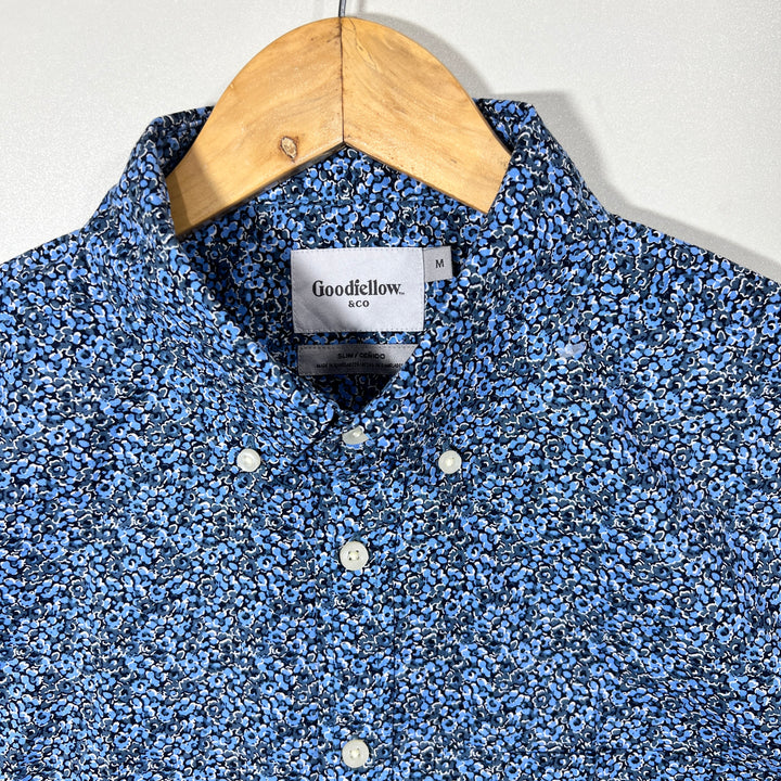 GOOD FELLOW &CO BUTTON DOWN HALF SLEEVES SHIRT